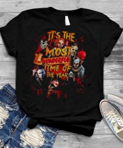 Horror Movies Characters It’s The Most Wonderful Time Of The Year Halloween 2023 shirt