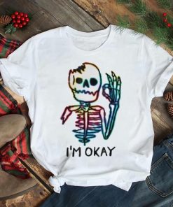 I’m Okay Tie Dye Fun Halloween Spooky Vibes T Shirt