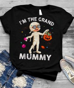 I’m The Grand Mummy Funny Grandma Halloween T Shirt