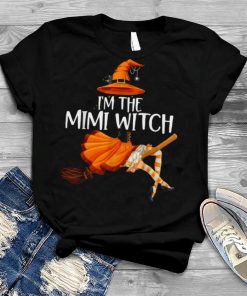 I’m The Mimi Witch Funny Matching Grandma Halloween T Shirt