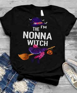I’m The Nonna Witch Grandma Halloween T Shirt