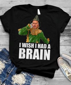 I Wish I Had A Brain Biden Halloween T Shirt
