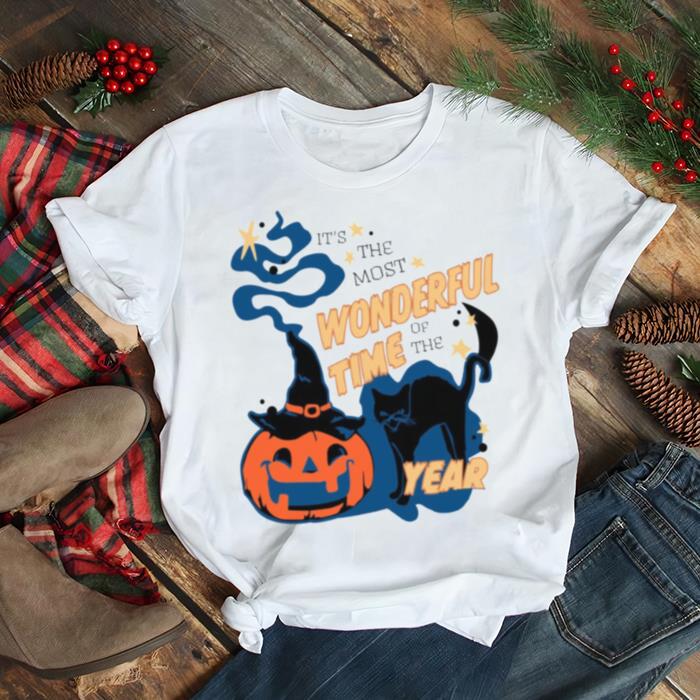 It’s The Most Wonderful Time Of The Year Halloween Black Cat Pumpkin Spooky Season shirt It’s The Most Wonderful Time Of The Year Halloween Black Cat Pumpkin Spooky Season shirt