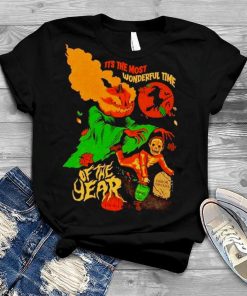 It’s the most wonderful time of the year witch pumpkin Halloween shirt