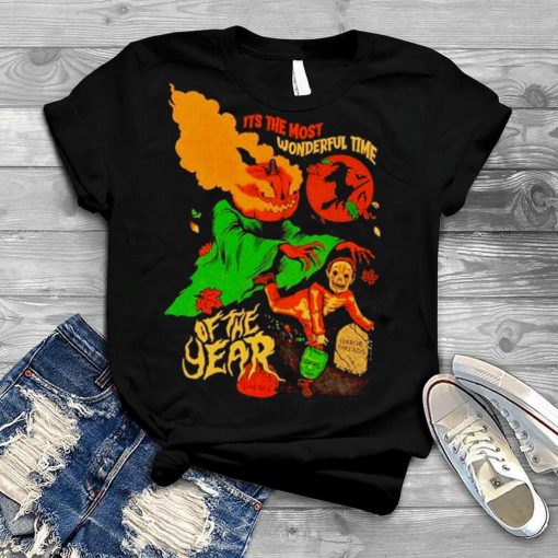 It’s the most wonderful time of the year witch pumpkin Halloween shirt