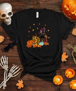 It’s Fall Y’all Season Cat Witch Pumpkin Leopard Halloween T Shirt