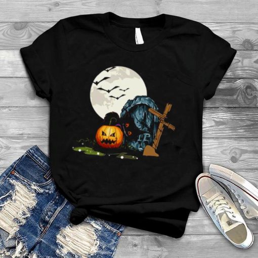 Jack O Lantern Clip Art Cemetery Pumpkin Halloween shirt