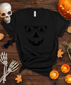 Jack O’Lantern With Glasses Halloween T Shirt