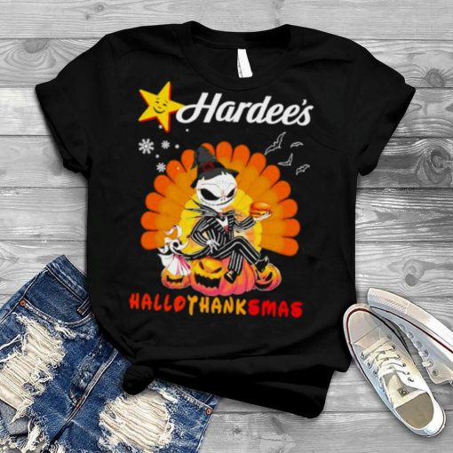 Jack Skellington Hardee’s HalloThanksMas Halloween shirt