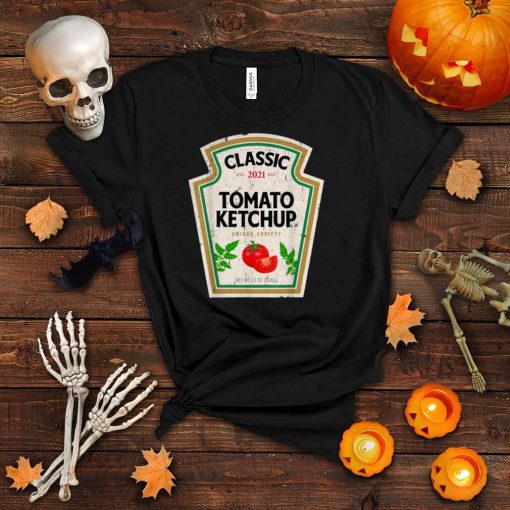Ketchup Halloween Costume DIY Condiments Halloween Ketchup T Shirt