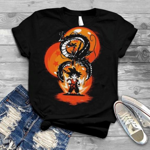 Kid Goku With Dragon Ball Halloween 2023 T shirt