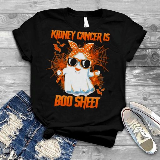 Kidney Cancer is Boo sheet Happy Halloween shirt