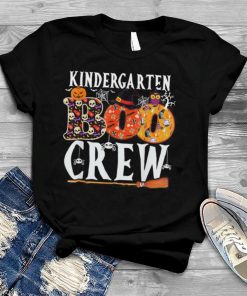 Kindergarten Boo Crew Teachers Halloween Costume T Shirt