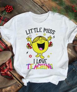 Little miss i love teaching Halloween shirt