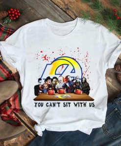 Los Angeles Rams Horror Movie Characters Team You Can’t Sit With Us Halloween 2023 T Shirt