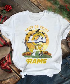 Los Angeles Rams Snoopy Charlie Brown And Woodstock Trick Or Treat Halloween 2023 T shirt