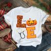Love Halloween Nurse Health Worker Halloween Pattern shirt