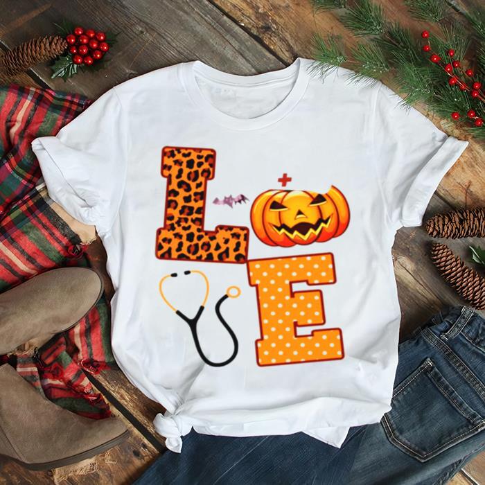 Love Halloween Nurse Health Worker Halloween Pattern shirt Love Halloween Nurse Health Worker Halloween Pattern shirt