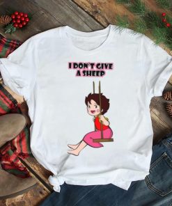 Mens Funny Heidi Doesn’t Give A Sheep Halloween shirt