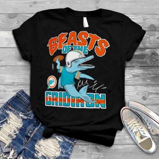 Miami Dolphins Monsters of the Gridiron Halloween Shirt
