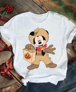 Mickey Cowboy Mickey Skeleton Mickey Mickey Mouse Halloween shirt