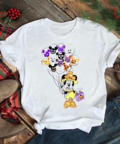 Mickey Mouse Holding Balloon Halloween shirt