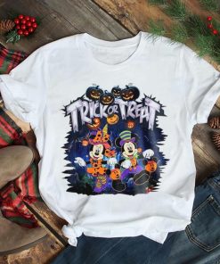 Minnie Mouse Halloween Trick Or Treat Mickey Minnie Mouse T Shirt