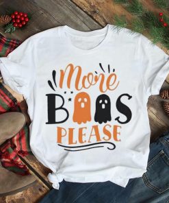 More boos please halloween 2022 shirt