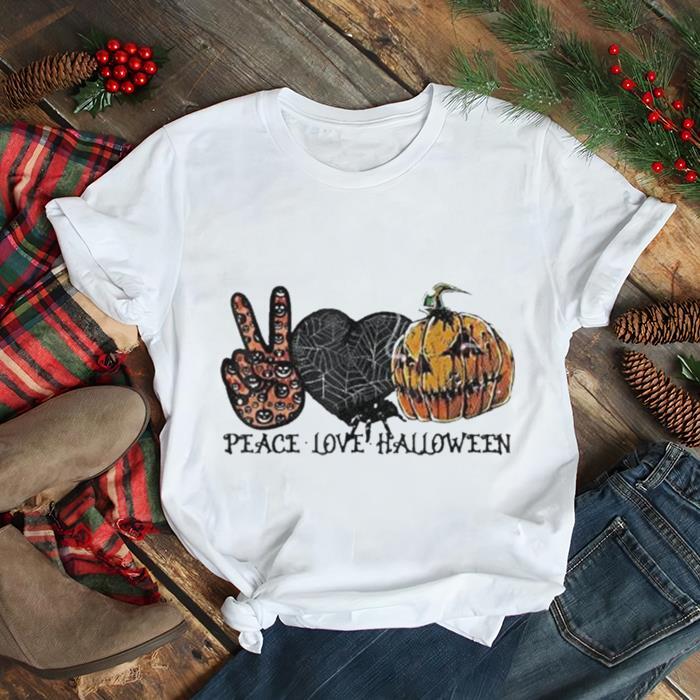 Peace Love Halloween Halloween Shirt Peace Love Halloween Halloween Shirt