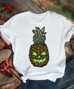 Pineapple Jackolantern Hawaiian Halloween shirt