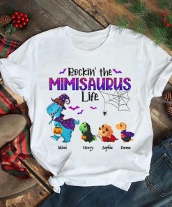 Rockin’ Grandma Halloween Dinosaur Life T Shirt