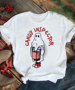 Scary Candy Inspector Halloween Ghost Costume shirt