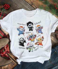 Stitch X Horror Halloween Famous Films shirt