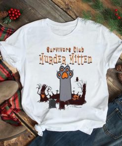 Survivors Club Murder Mitten Cat Halloween 2023 T Shirt