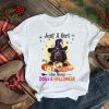 Sussex Spaniel Just A Girl Who Loves Dogs And Halloween Shirt
