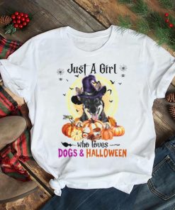 Swedish Vallhund Just A Girl Who Loves Dogs And Halloween Shirt