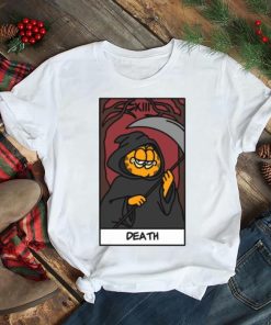 The Death Tarot Card But It’s Garfield Halloween shirt