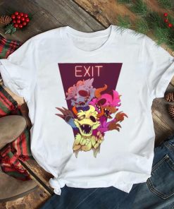 The Exit Design Capybara Capy Halloween shirt
