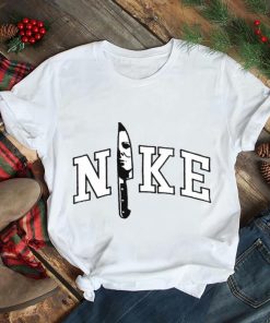The Knife Michael Myers Nike Logo Halloween shirt