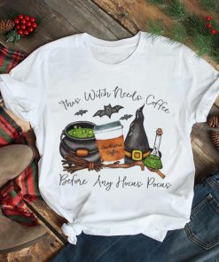 This Witch Needs Coffee Halloween T Shirt