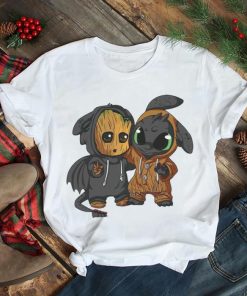 Toothless Groot Friendship Toothless And Groot Halloween shirt