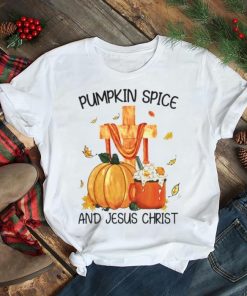 pumpkin spice and Jesus Christ Halloween shirt