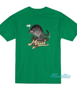 B Kliban Cat Maui Wowie Marijuana T-Shirt
