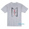 BTS Agust D Red T-Shirt