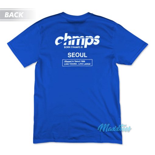BTS Kim Jungkook Born Champs T-Shirt