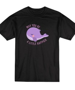 BTS Tiny Tan Whale May You Be A Little Happier T-Shirt