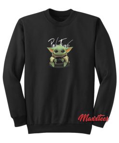 Baby Yoda Hug Pink Floyd Album Sweatshirt