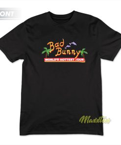 Bad Bunny World Hottest Tour T-Shirt