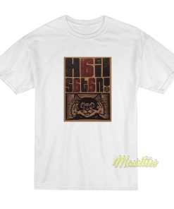 Bad Kitty Evil Cat Hail Satan 666 T-Shirt