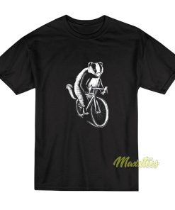 Badger On A Bicycle T-Shirt Badger On A Bicycle T-Shirt